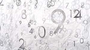 Numbers White Background Stock Motion Graphics SBV-309388744 - Storyblocks