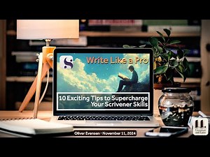 Write Like a Pro: 10 Exciting Tips to Supercharge Your Scrivener Skills