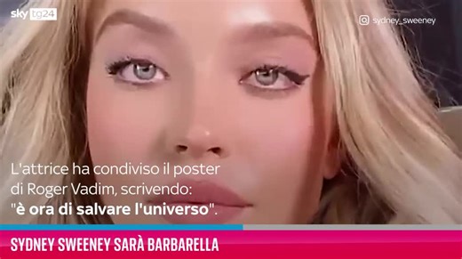Sydney Sweeney sarà la protagonista del remake di Barbarella