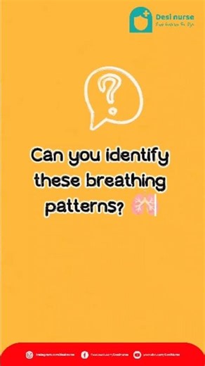 Breathing patterns easy ആയി പഠിക്കാം ✨ #nursingofficeronline #fypシ #fyp #medicaleducation