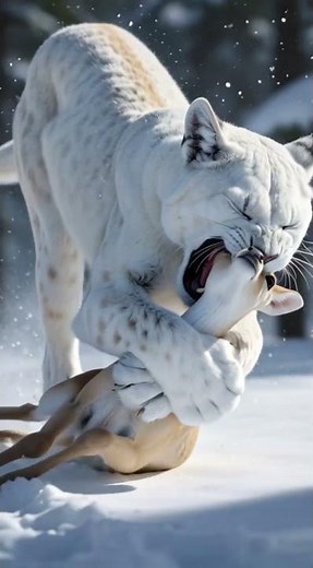 Puma Hunting Deer | Real Wildlife Predator Action in Natural Habitat