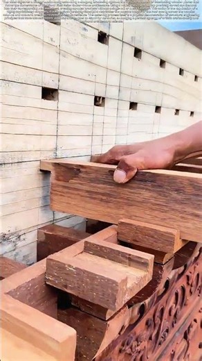 Locking the Puzzle: How Interlocking Wood Defies Gravity Without Nails