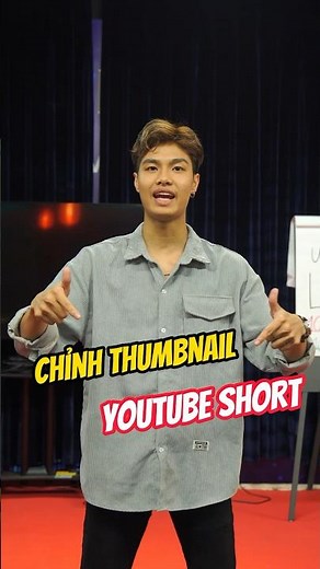 How to edit Youtube Shorts Thumbnail #shorts