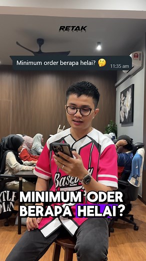 Custom Baju Design Eksklusif di Retak Apparel