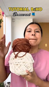 Búho de macramé tutorial completo | Carey macrame