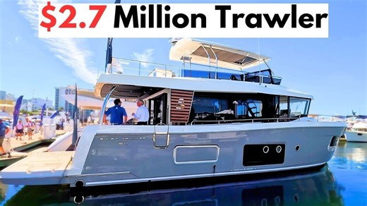 Fastest Boat at the Show? Semi-Displacement Trawler Face-Off