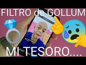 👽 How to USE the SMEAGOL (GOLLUM from THE LORD OF THE RINGS) FACE FILTER on SNAPCHAT