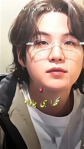 Awwww his looks so pretty in glasses 😩♥️~ min yoongi edit ||takda hi Java||#suga #bts #yoongi #btso7