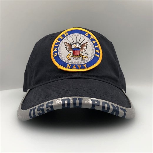 United States Navy Hat With Personalized Brim Protector - Etsy