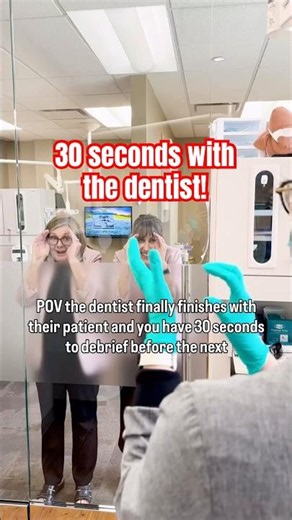 It’s amazing what we can accomplish between patients!