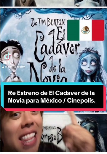 Reestreno de El Cadáver de la Novia en México
