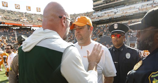 Postgame Handshake Between Josh Heupel, Trent Dilfer Turns Heads After Controversial Ending