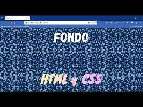 Cómo crear fondos animados con HTML y CSS - Web development