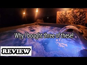 LIFE SMART 4-Person Hot Tub Review - Awesome Hot Tub!