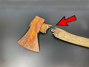 10K views · 1.8K reactions | in this video i show you how to restore a rusty axe | Tysy TUBE | Facebook