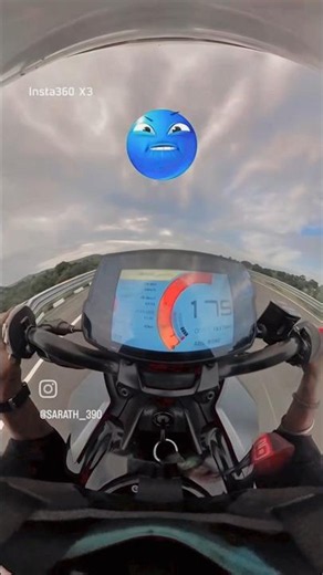 #KTM Duke Top Speed 🚅🚀🌪️☠️