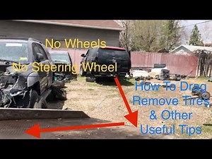 Towing Tips & Tricks - Dragging Wrecked Car Out of Tight Space
