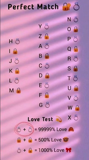 💖🔐 Perfect Match Challenge | Love Test by Name Initials ✨ | @garvita-z7z