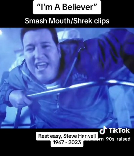 “I’m A Believer” - Smash Mouth & Shrek Clips #steveharwell #smashmouth #90smusic #shrek #eddiemurphy #shrekislove #shrekmeme #imabeliever #shrekclips #inmemory
