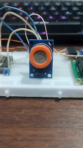 Day 4 | MQ3 Smoke Detector Project | Simple & Useful DIY 🔥