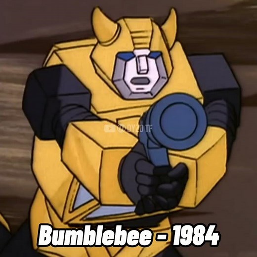 Bumblebee Evolution (1984-2018) #Shorts