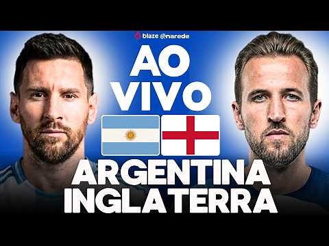 ⚽ PRÉ-JOGO AO VIVO l INGLATERRA X ARGENTINA