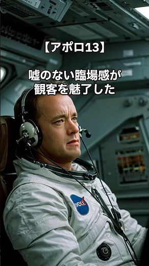[Apollo 13] The authentic realism captivated the audience