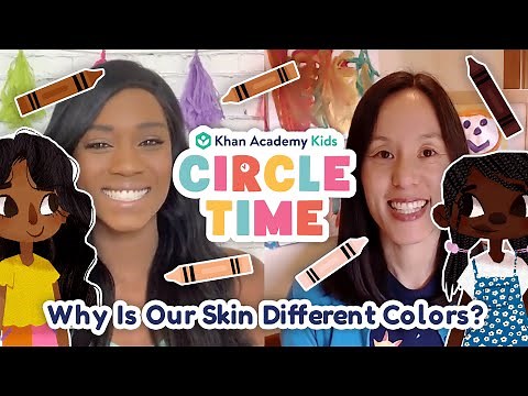 Why Is Our Skin Different Colors? | 📚 Kids Book Read Aloud | Circle Time with Khan Academy Kids