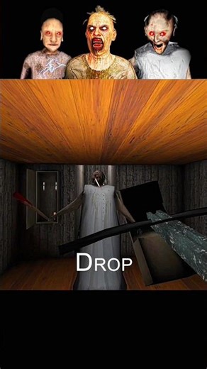 how to granny gameplay with weapon key, crossbow, tranquilizer dart, #gaming #shortsfeed