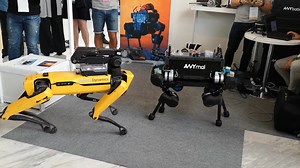 A robot dog empire in the making: SpotMini meets its rival, ANYmal