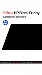 Optimisez votre espace de télétravail avec les offres Black Friday HP. Achetez votre ordinateur portable ou votre écran sans tarder ! | HP