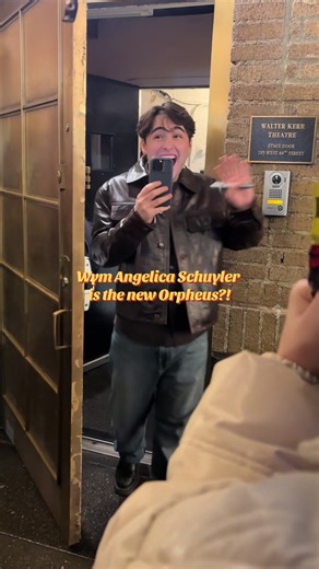 Joshua Colley as Orpheus in Hadestown