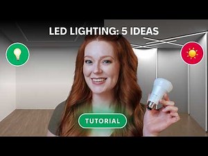 5 Creative LED Lighting Ideas in Planner 5D | Interior Design Tutorial