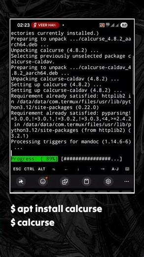 Termux Secret Trick 😈😈😈 #termux #shorts