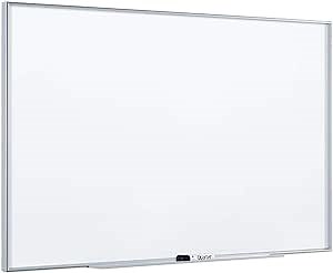 Quartet Whiteboard/Dry Erase Board, Magnetic, 8'x4', Fusion Nano-Clean, Silver Aluminum Frame (NA9648F)