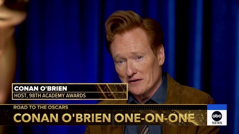 Conan O'Brien on hosting the Academy Awards