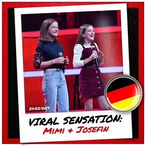 The Voice Global on Instagram: "Sisters Mimi & Josefin are a VIRAL SENSATION in 2019 with their @Radiohead cover of “Creep”. What do you think of their Blind Audition? 🤩 • • • Tags: #TheVoice10YRS #TheVoice #TheVoiceKids #BlindAudition #BlindAuditions #TheVoiceKidsGermany #Creep #Radiohead #cover #viral #viralsensation #sisters"