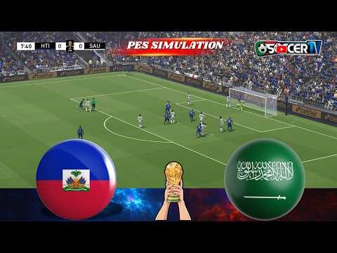 Haiti vs Saudi Arabia — PES PC Gameplay | Caribbean Power vs Gulf Giant Showdown