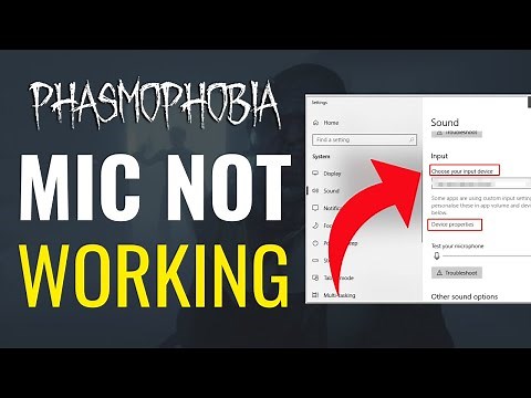 HOW TO FIX MICROPHONE NOT WORKING IN PHASMOPHOBIA | 2025