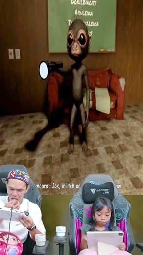 WOIIII KAGET 😱 LEIKA SAMPAI TERIAK DI GAME ROBLOX #leikagaming #leika #roblox #shorts