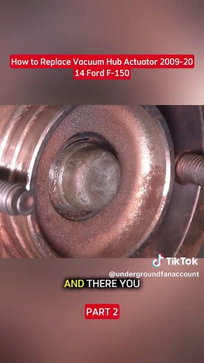 Replace Vacuum Hub Actuator: Ford F-150 Guide