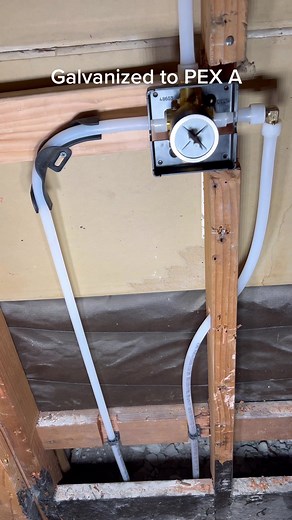 Replacing Galvanized Pipe with PEX A in Your Shower