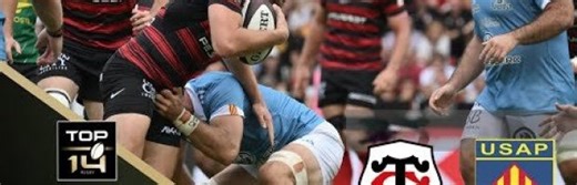 French Top 14 | Toulouse Vs Perpignan | Highlights