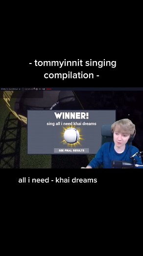 tommyinnit singing compilation :D #tommyinnit #dreamsmp #dream #minecraft #technoblade #wilbursoot #mcyt #fyp #foryoupage
