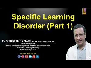 Specific Learning Disorder [Developmental Learning Disorder] Learning Disorder [ Part 1 ] SLD