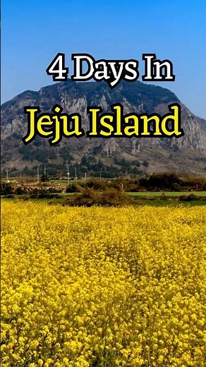 Jeju Island South Korea | 4 Day Itinerary & Top Attractions | Ultimate Jeju Travel Guide