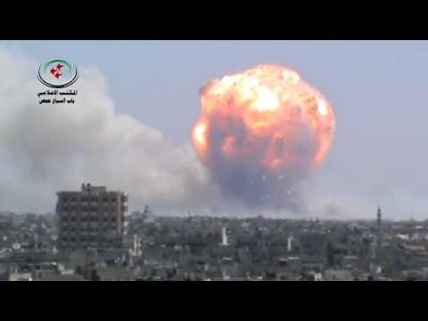 Huge Explosion In Homs Leaves Scores Wounded