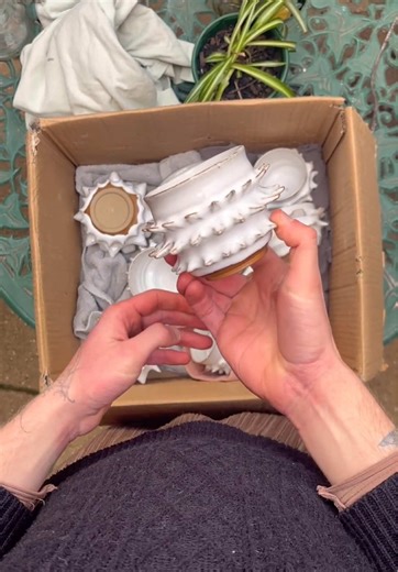 my newest mug haul 🦪#fyp #shell #ocean #pottery