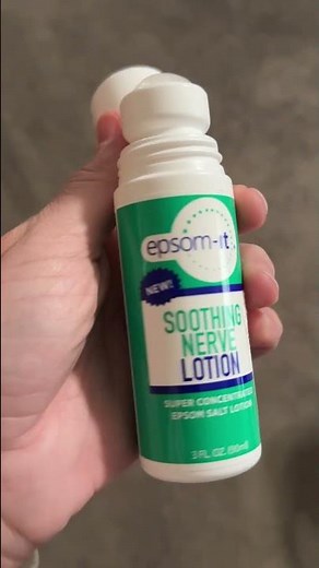 Epsom-It Soothing Nerve Lotion - Roll On Epsom Salt
