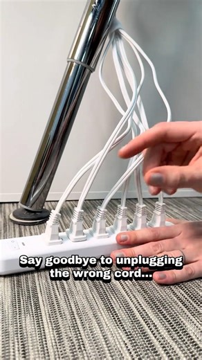 Labeling Made Easy 🏷️ #organization #cablemanagement